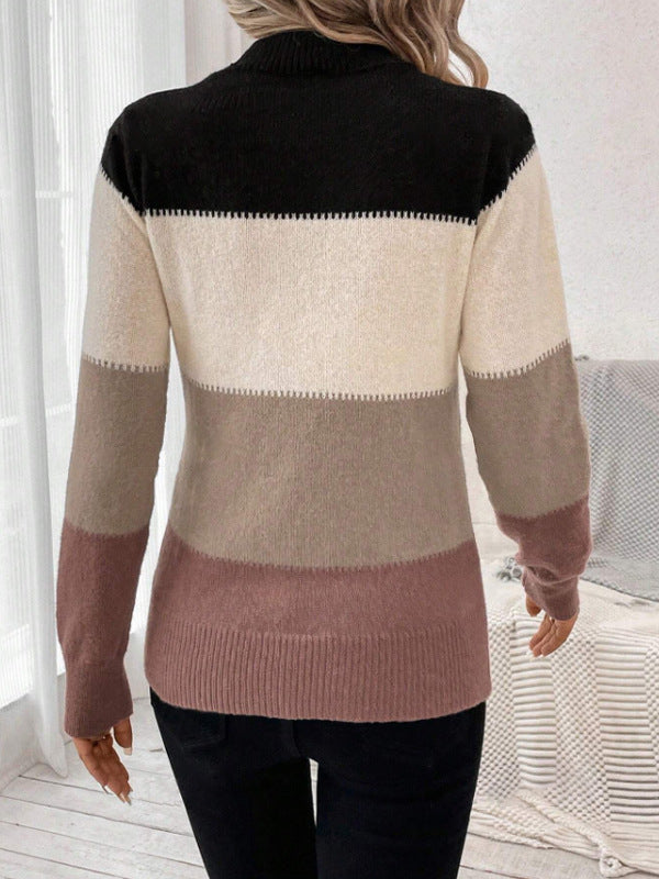 SAFFRON - CONTRAST SWEATER