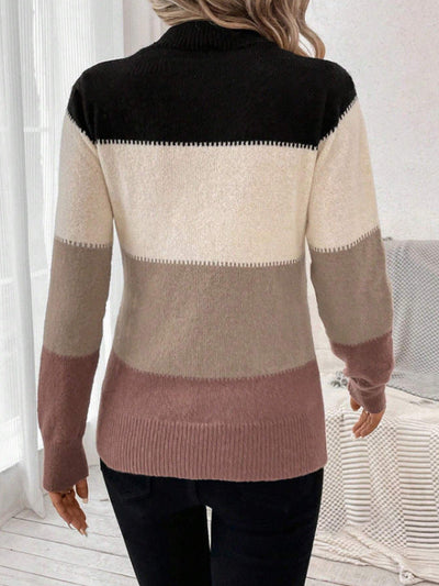 SAFFRON - CONTRAST SWEATER