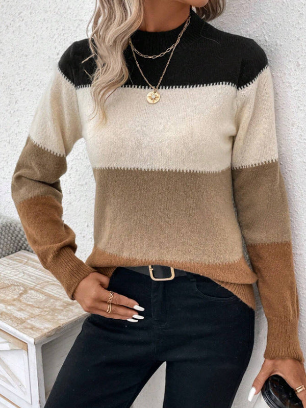 SAFFRON - CONTRAST SWEATER