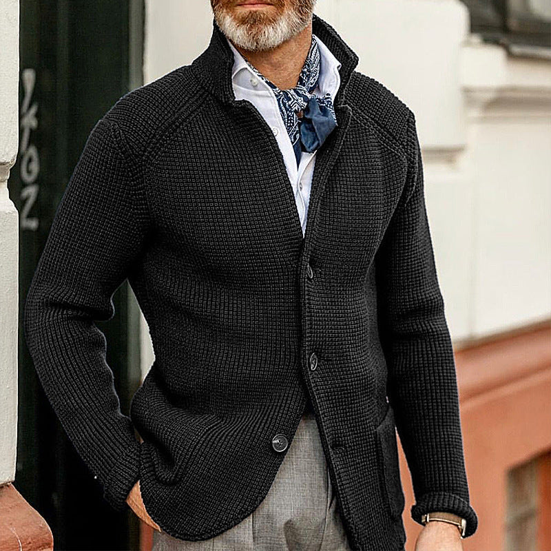 ORAN - BUTTON KNITTED CARDIGAN