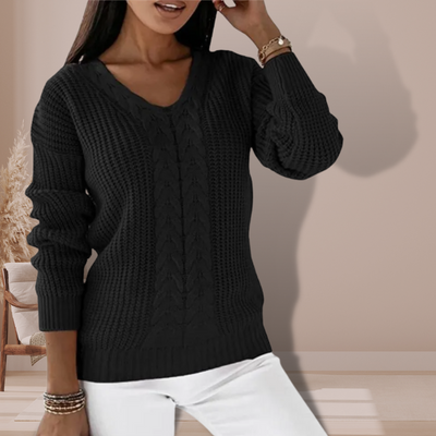 Oriana - Scandinavian Knitted Sweater