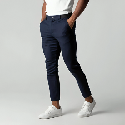 TUSCA - STRETCH CHINO TROUSERS