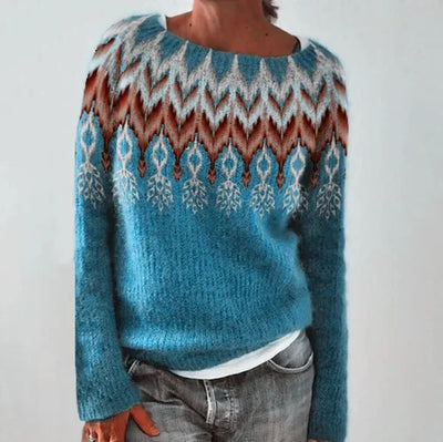 MAPLE - RETRO KNITTED SWEATER