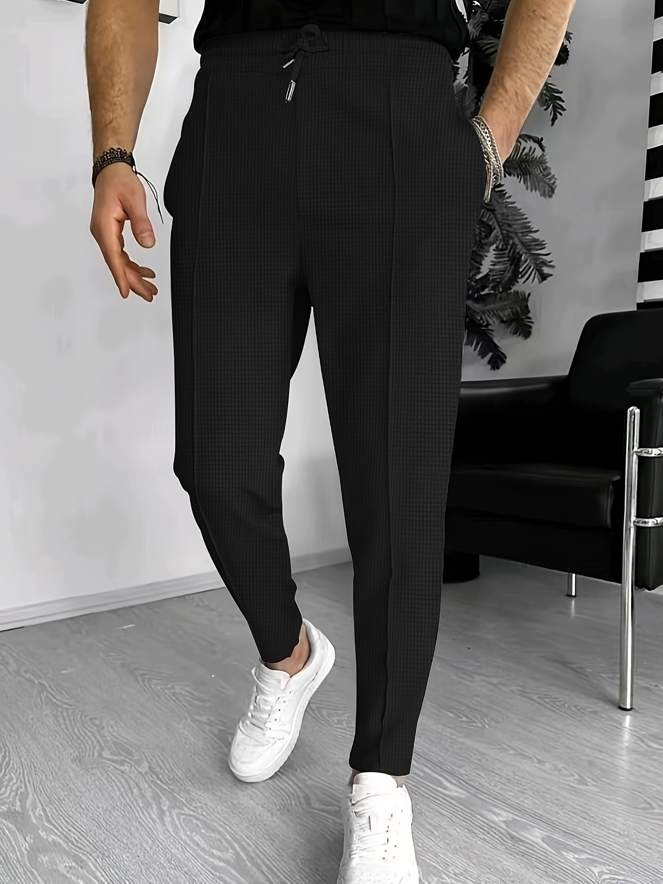 SUTTON - SOLID SMART CASUAL JOGGERS